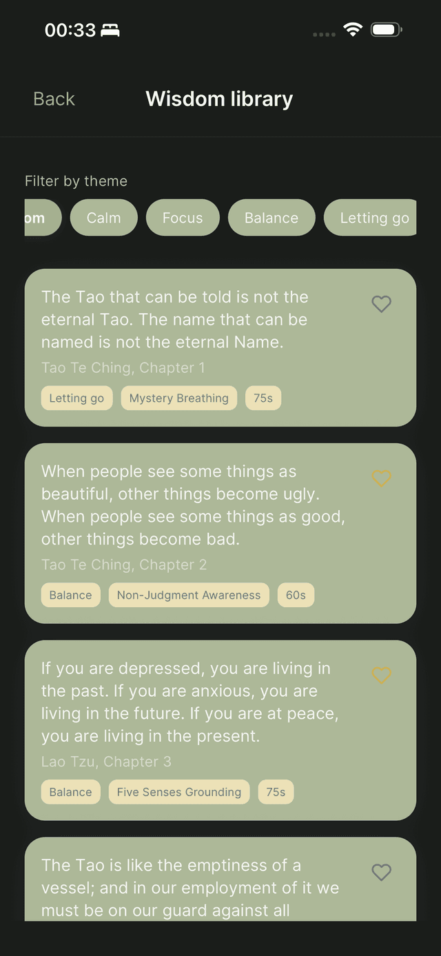 Settings and customization